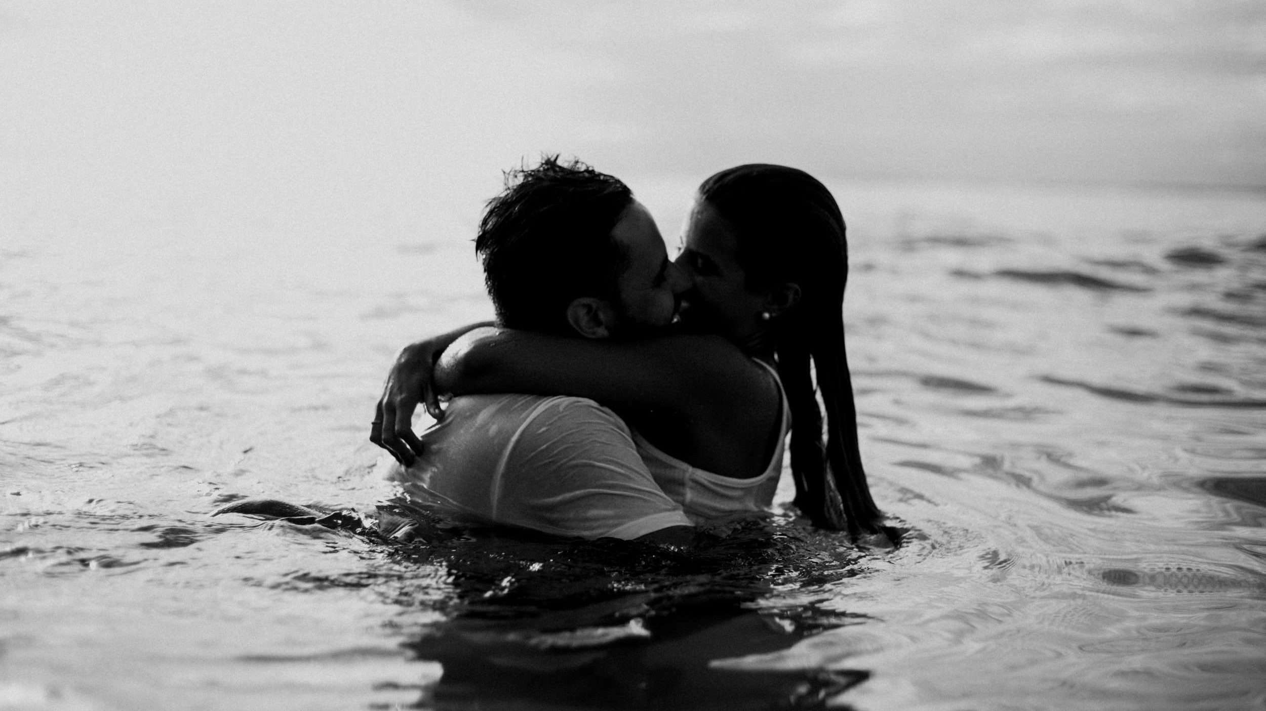 lovers in the water