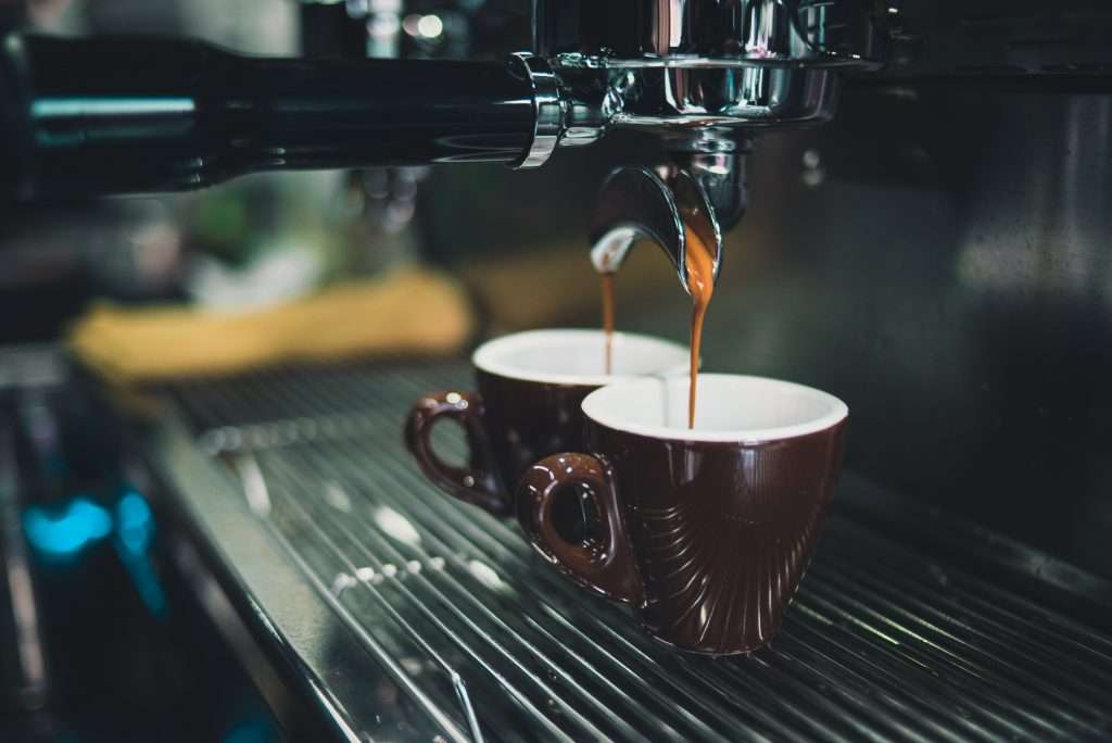 two cups of coffee