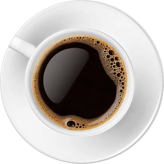 a black cup of coffee