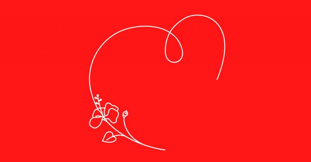 decorated heart