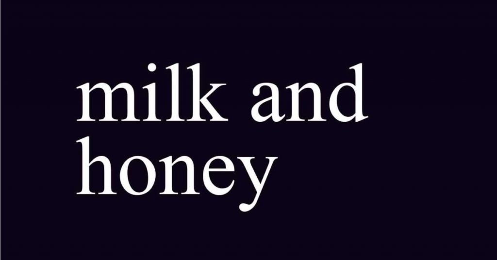 milk and honey rupi kaur