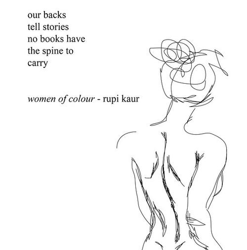 Our Backs by Rupi Kaur