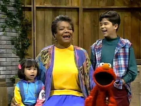 maya angelou on sesame street