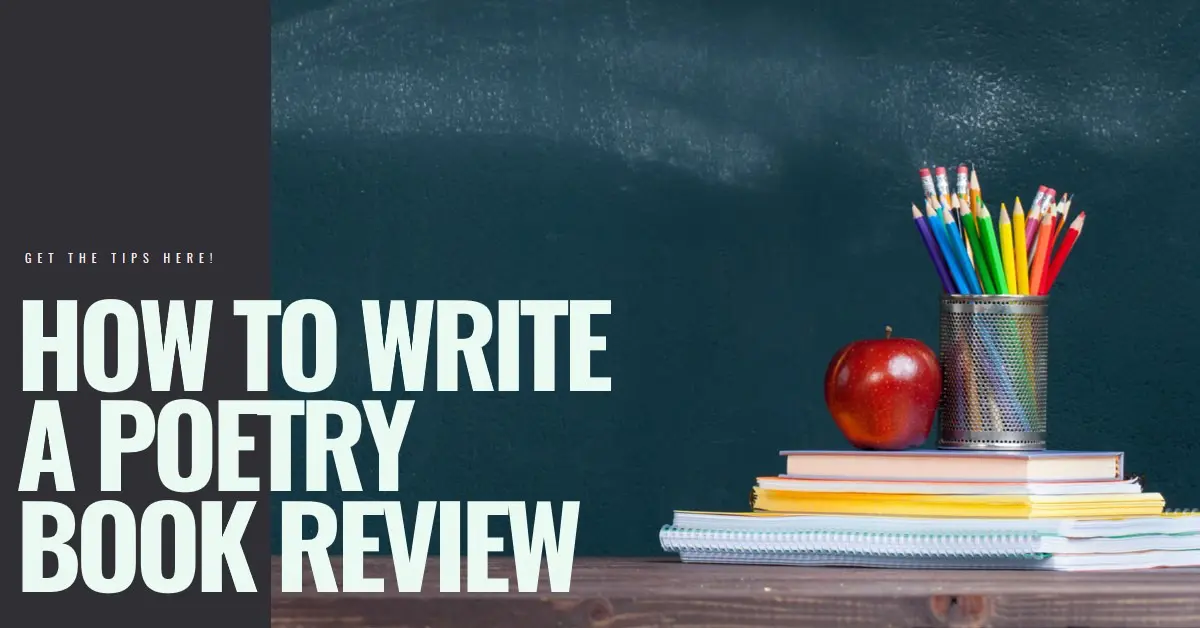 How to Write a Poetry Book Review