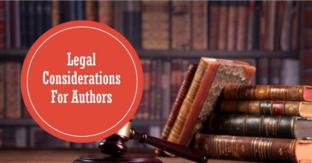 Legal Considerations For Authors