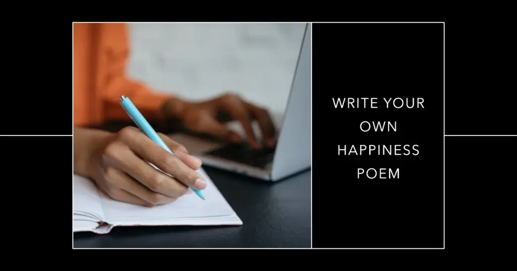 Writing Your Own Happiness Poem